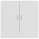Bokhylle Hvit 82,5X30,5X80 Cm Konstruert Tre