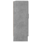 Bokhylle Betonggrå 82,5X30,5X80 Cm Konstruert Tre