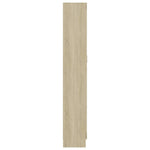 Bokhylle Sonoma Eik 82,5X30,5X185,5 Cm Konstruert Tre