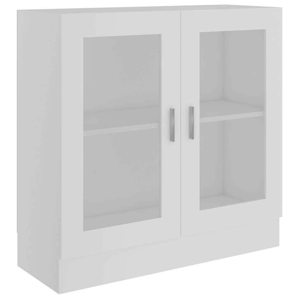 Vitrine Hvit 82,5X30,5X80 Cm Konstruert Tre
