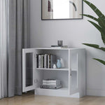 Vitrine Hvit 82,5X30,5X80 Cm Konstruert Tre