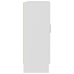 Vitrine Hvit 82,5X30,5X80 Cm Konstruert Tre