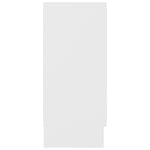Skjenk Hvit 120X30,5X70 Cm Konstruert Tre