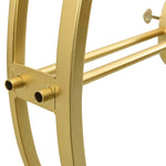 Veggklokke Gull 52 Cm Jern