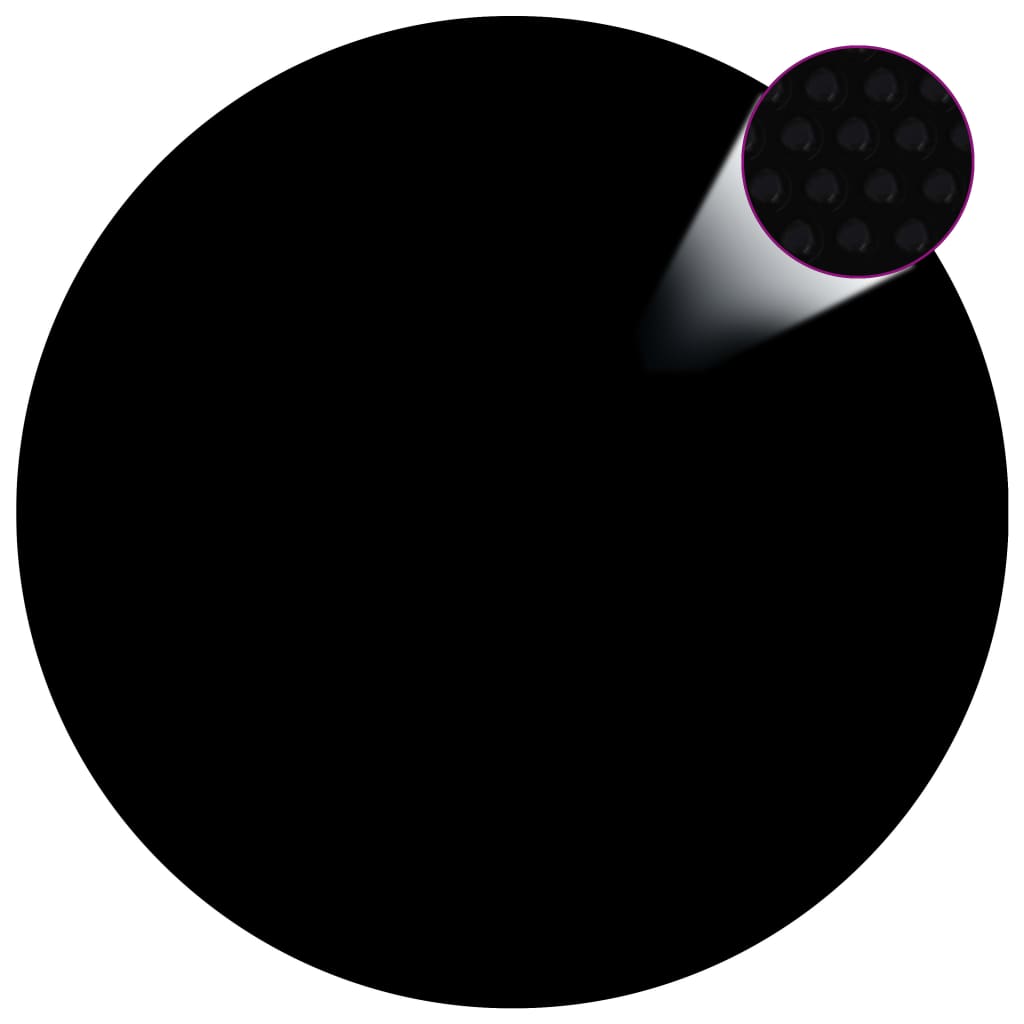 Flytende Solarduk Til Basseng Pe 527 Cm Svart Og Blå