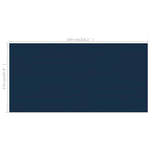 Flytende Solarduk Til Basseng Pe 549X274 Cm Svart Og Blå