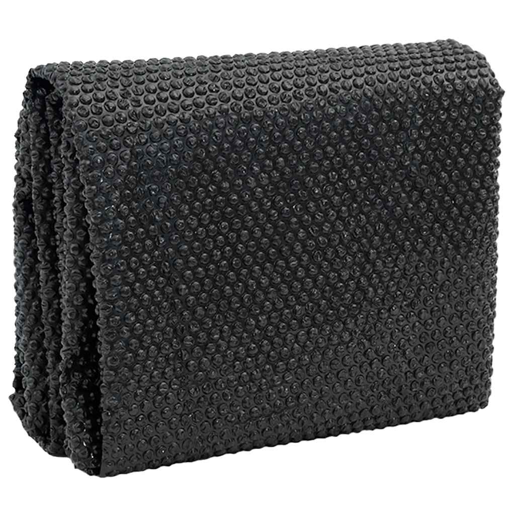 Flytende Solarduk Til Basseng Pe 488X244 Cm Svart Og Blå