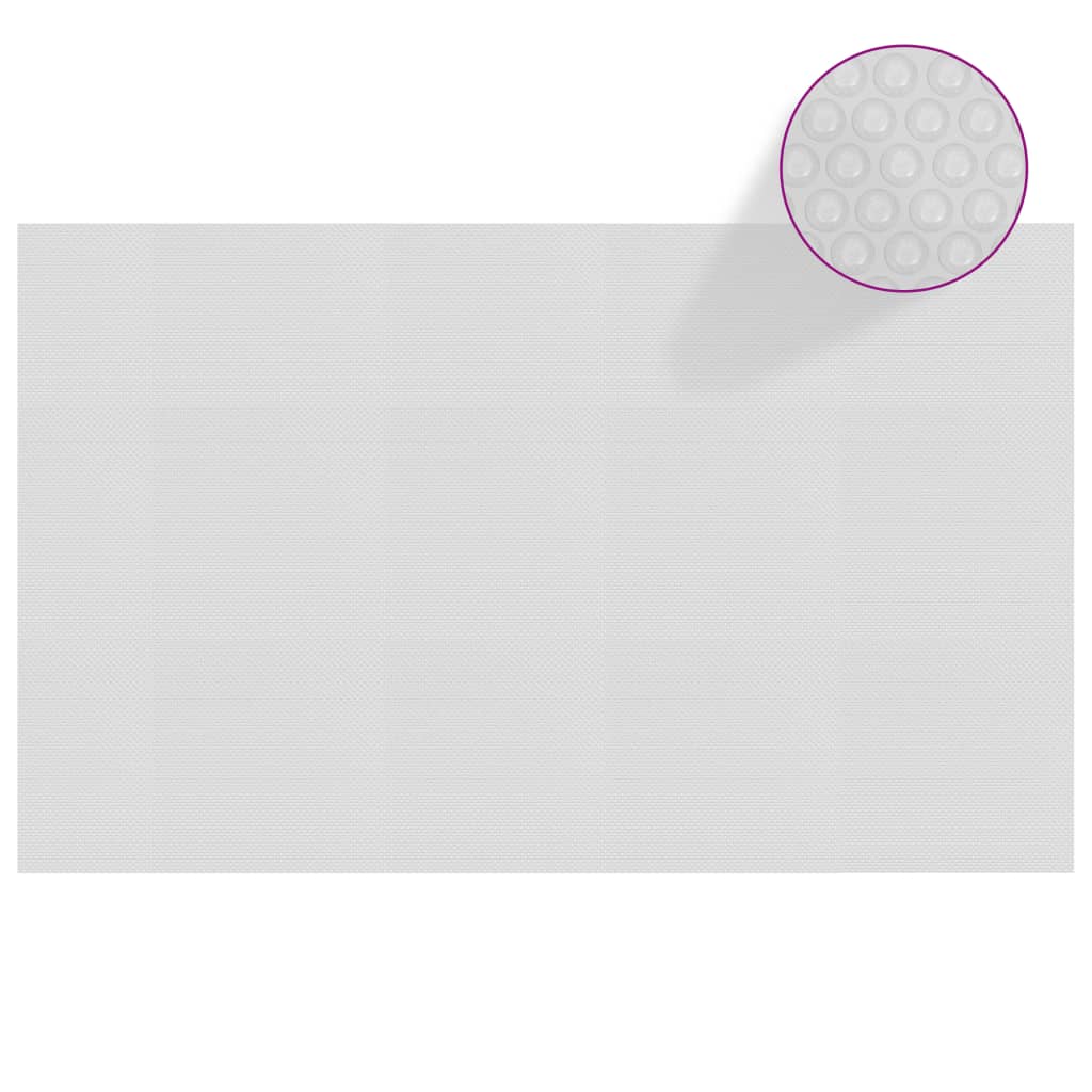 Flytende Solarduk Til Basseng Pe 260X160 Cm Grå