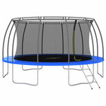 Trampolinesett Rund 488X90 Cm 150 Kg