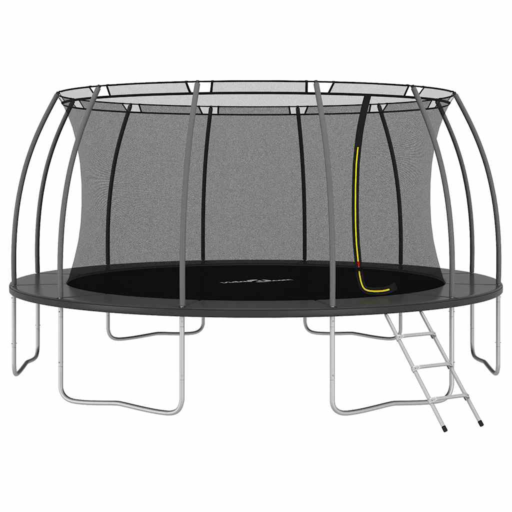 Trampolinesett Rund 488X90 Cm 150 Kg