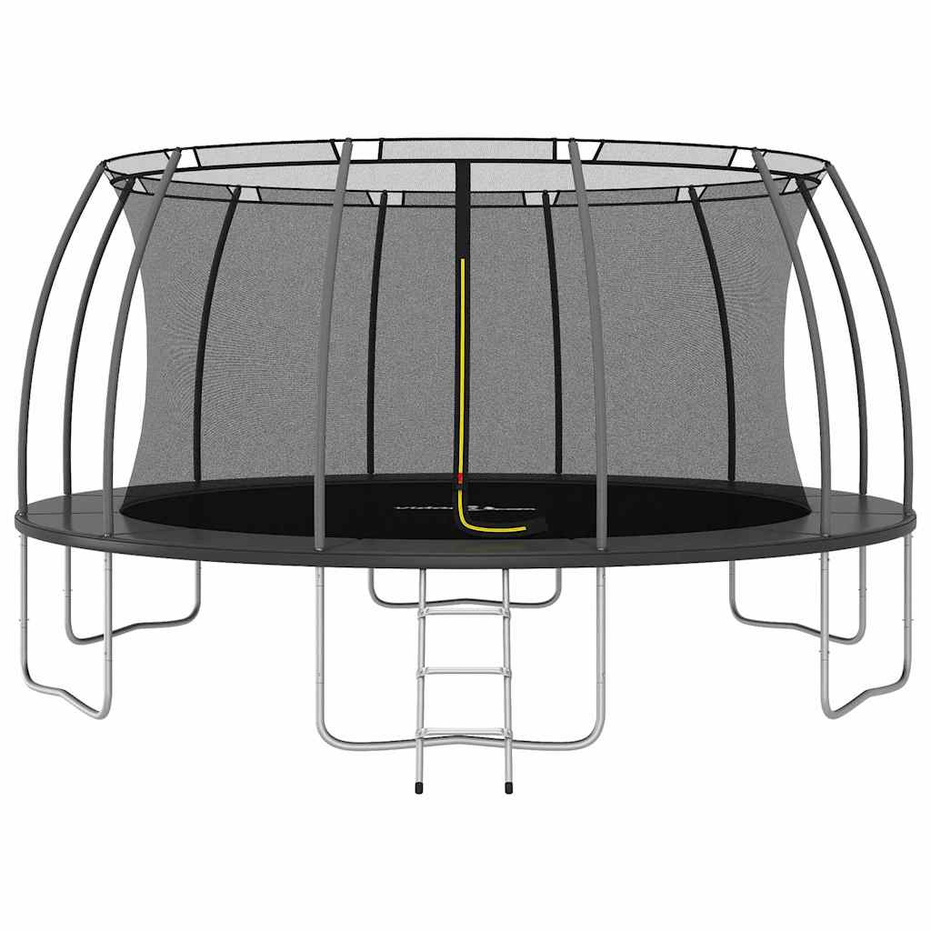 Trampolinesett Rund 488X90 Cm 150 Kg