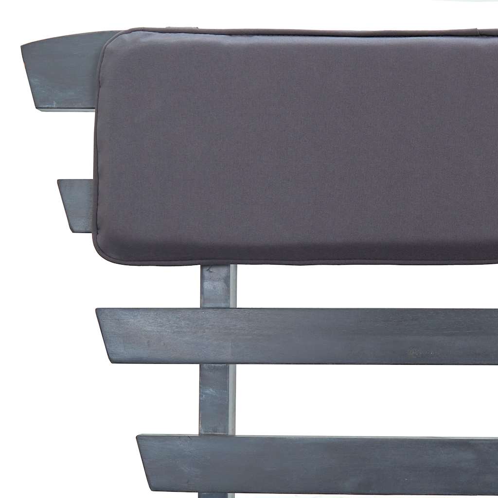 Hagebenk Med Puter 2-I-1 190 Cm Heltre Akasie Grå