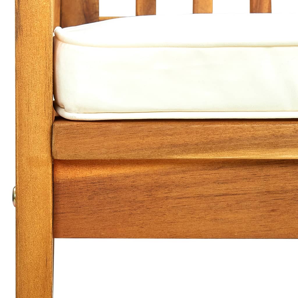 Hagestoler 2 Stk Med Puter Heltre Akasie