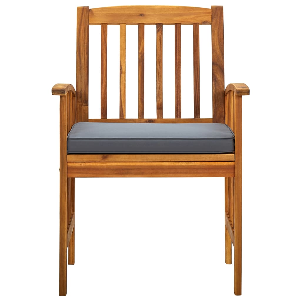 Hagestoler 2 Stk Med Puter Heltre Akasie