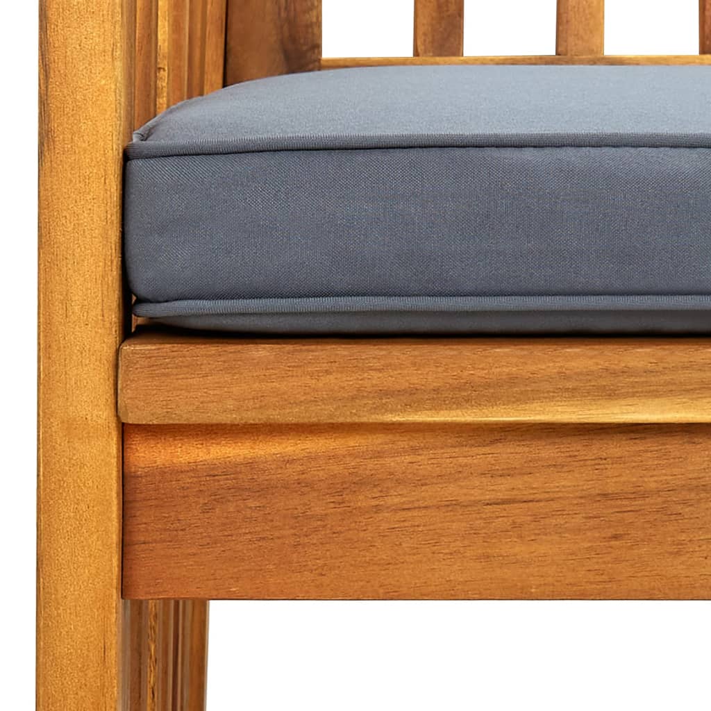 Hagestoler 2 Stk Med Puter Heltre Akasie