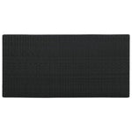 Barbord Med Oppbevaringsstativ Svart 120X60X110 Cm Polyrotting