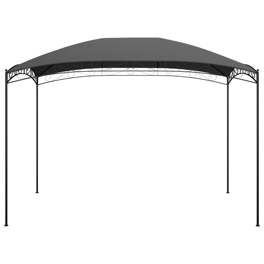 Paviljong 3X4X2,65 M Antrasitt 180 G/M²