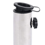 Parasollfot Svart 45X25X8 Cm Granitt