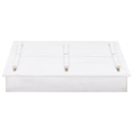 Sandkasse Gran Hvit 95X90X15 Cm