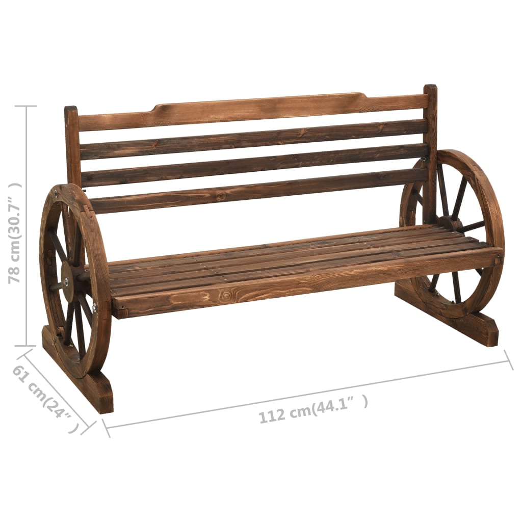 Hagebenk 112 Cm Heltre Gran