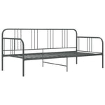 Ramme Til Sovesofa Grå Metall 90X200 Cm
