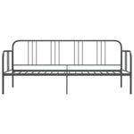 Ramme Til Sovesofa Grå Metall 90X200 Cm