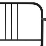 Uttrekkbar Ramme Til Sovesofa Svart Metall 90X200 Cm