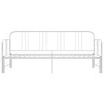 Uttrekkbar Ramme Til Sovesofa Hvit Metall 90X200 Cm