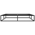 Sengeramme Svart Metall 140X200 Cm