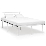 Sengeramme Hvit Metall 120X200 Cm