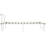 Sengeramme Hvit Metall 120X200 Cm