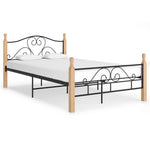 Sengeramme Svart Metall 120X200 Cm