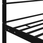 Himmelsengeramme Svart Metall 140X200 Cm