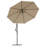 Erstatningsstoff For Hengeparasoll Gråbrun 350 Cm