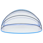 Bassengkuppel Oval 530X410X210 Cm