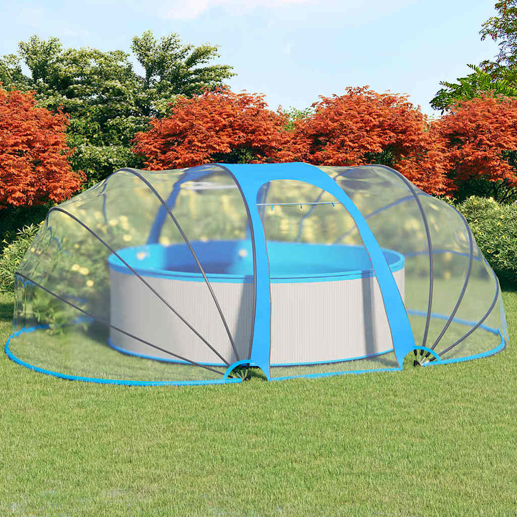 Bassengkuppel Oval 530X410X210 Cm