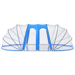 Bassengkuppel Oval 620X410X210 Cm