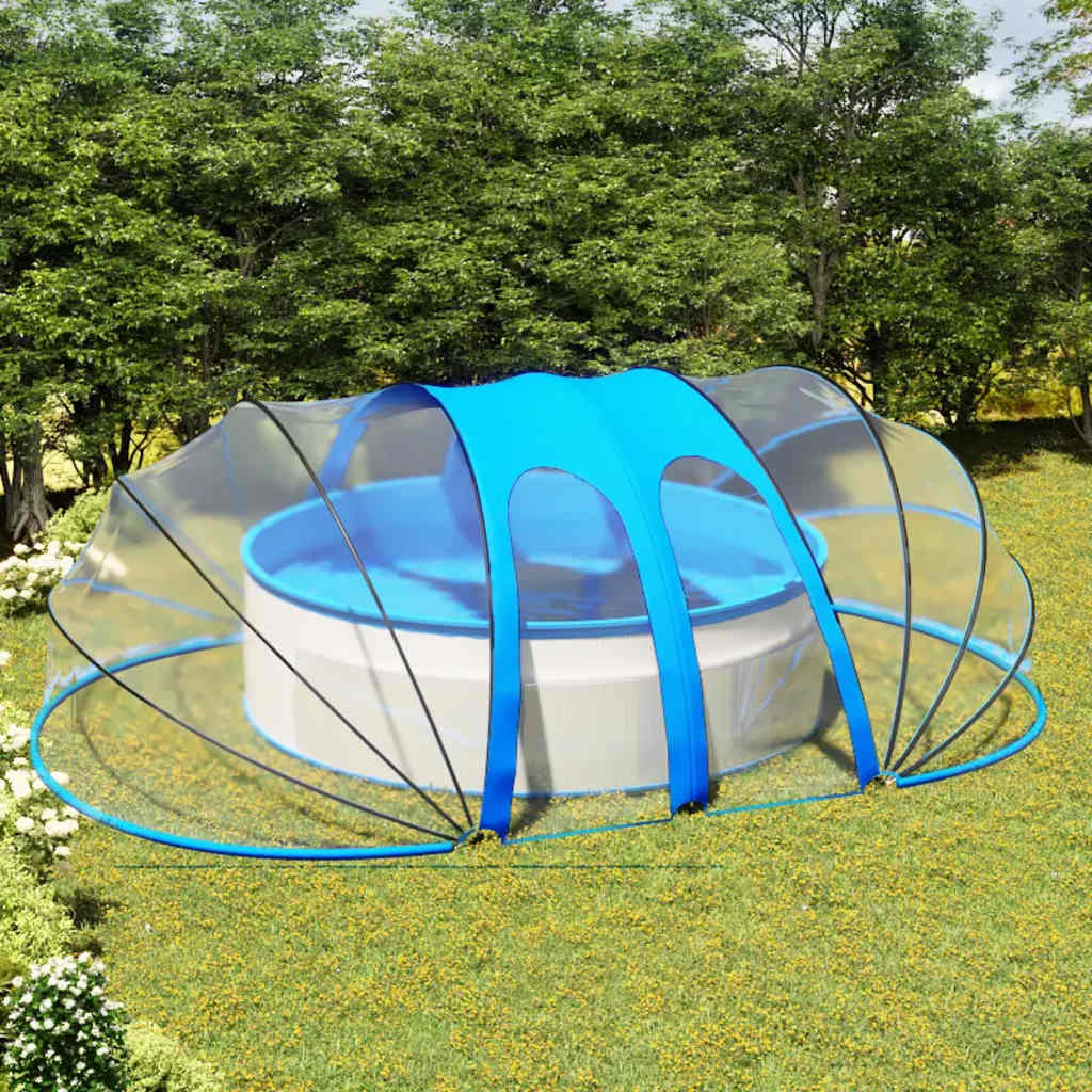 Bassengkuppel Oval 620X410X210 Cm