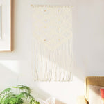 Makramé Vegghenger 40X80 Cm Bomull