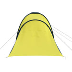 Campingtelt 6 Personer Blå Og Gul