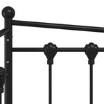 Uttrekkbar Ramme Til Sovesofa Svart Metall 90X200 Cm