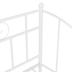 Uttrekkbar Ramme Til Sovesofa Hvit Metall 90X200 Cm