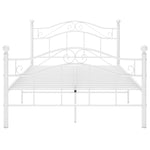 Sengeramme Hvit Metall 120X200 Cm
