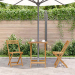 Sammenleggbart Hagebord 60X60X75 Cm Heltre Akasie