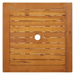 Sammenleggbart Hagebord 60X60X75 Cm Heltre Akasie