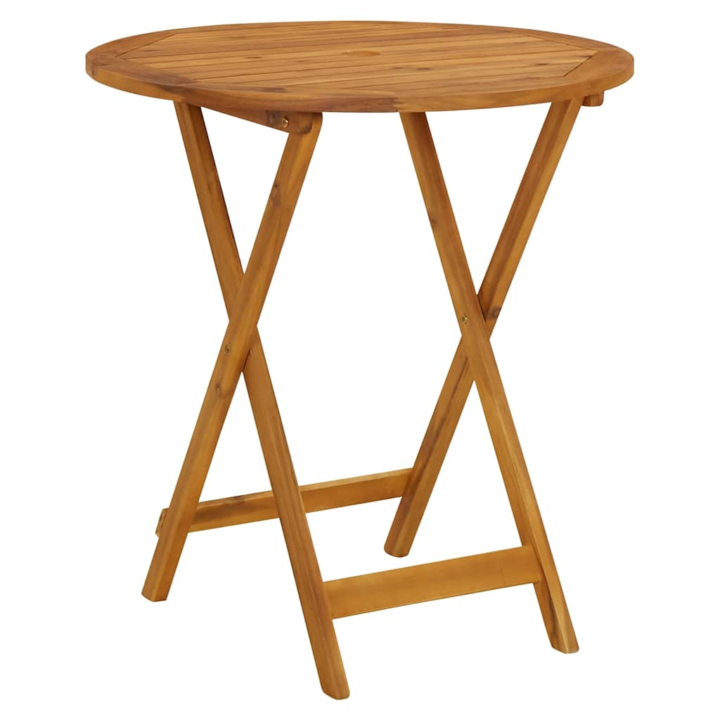 Sammenleggbart Hagebord 70 Cm Heltre Akasie
