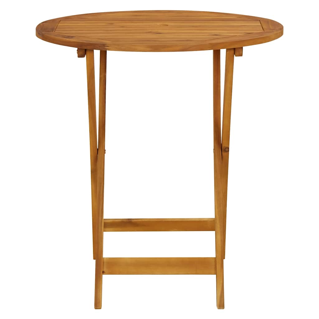 Sammenleggbart Hagebord 70 Cm Heltre Akasie