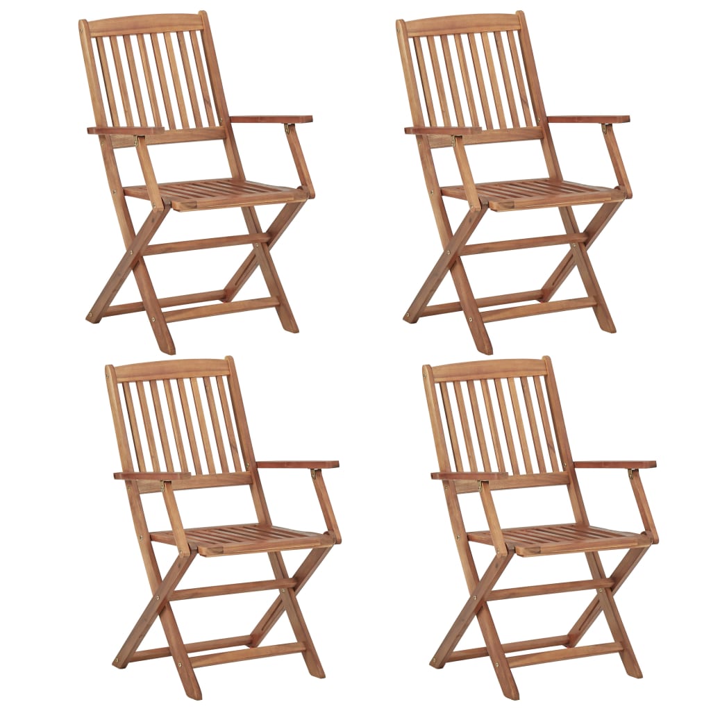 Klappstoler 4 Stk Heltre Akasie