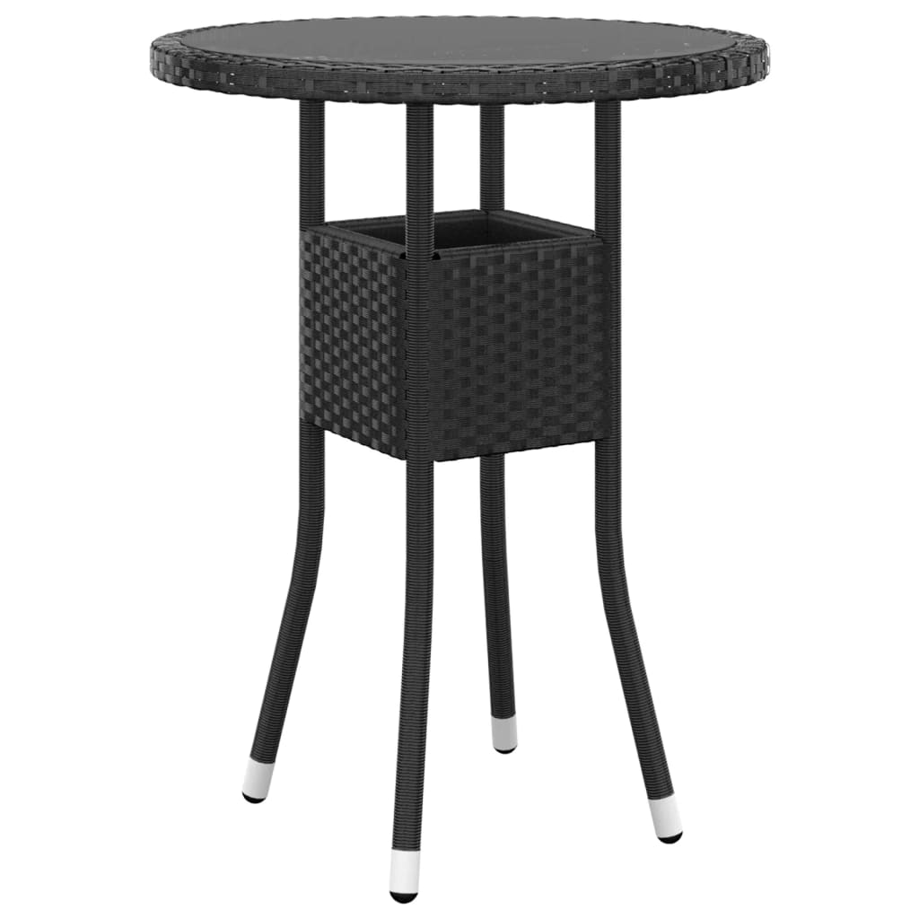 Hagesofagruppe 5 Deler Polyrotting Svart