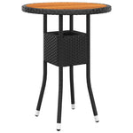 Hagesofagruppe 5 Deler Polyrotting Svart